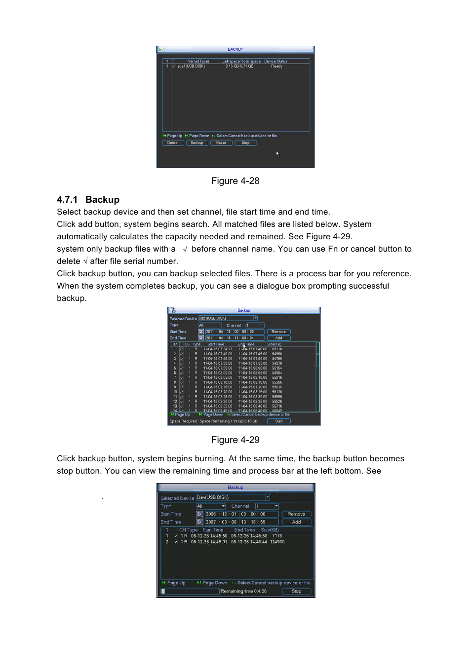 DVR systems DVRxx04LE-A Series User Manual | Page 48 / 156