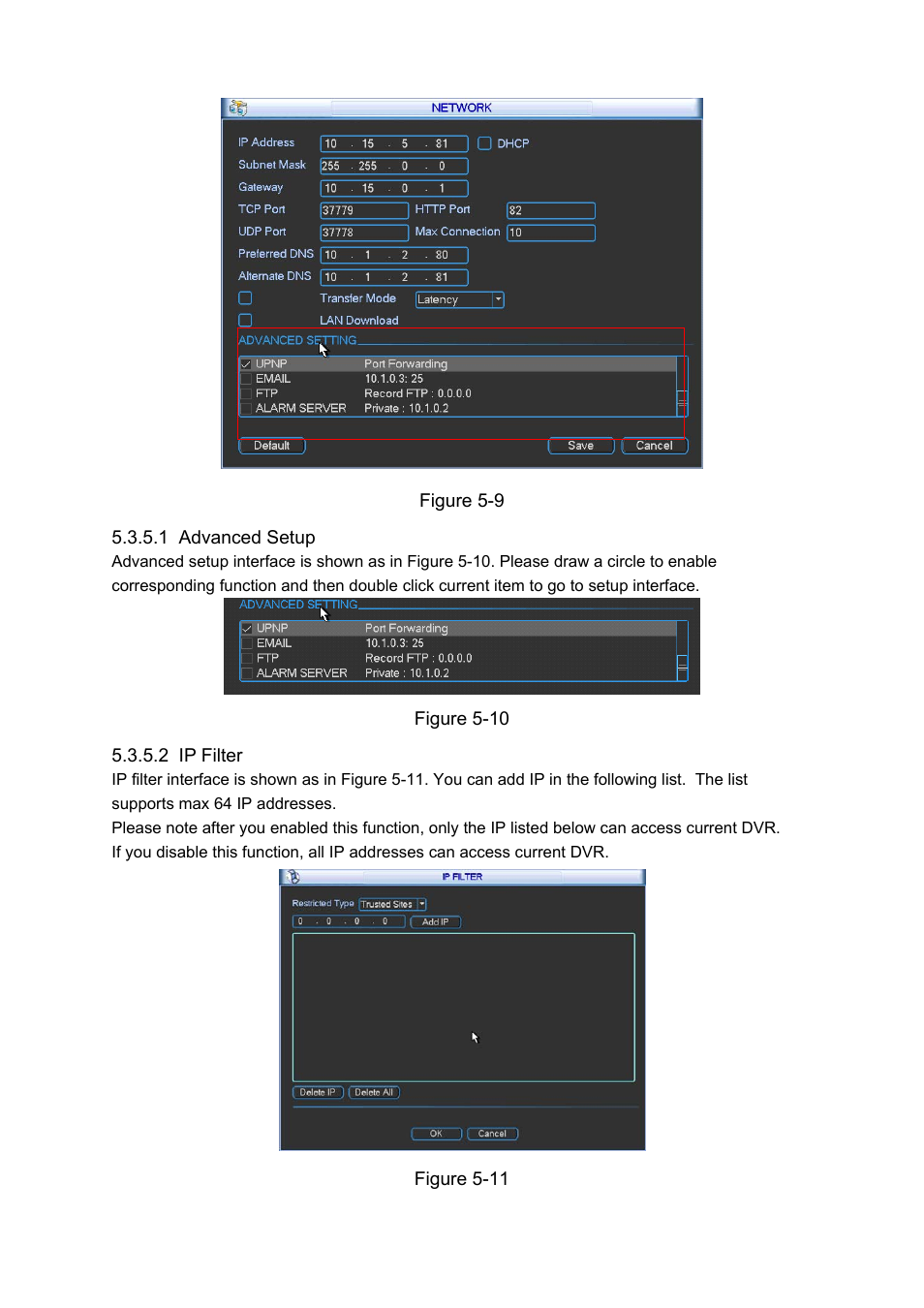 DVR systems DVRxx04LE-A Series User Manual | Page 61 / 156