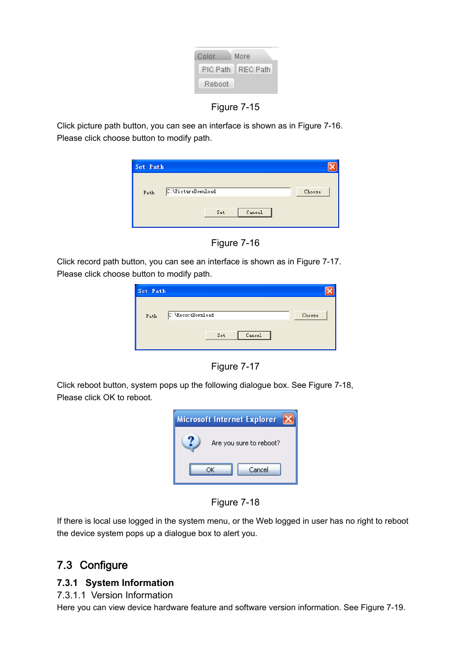 3 configure | DVR systems DVRxx04LE-S(U) Series User Manual | Page 116 / 174