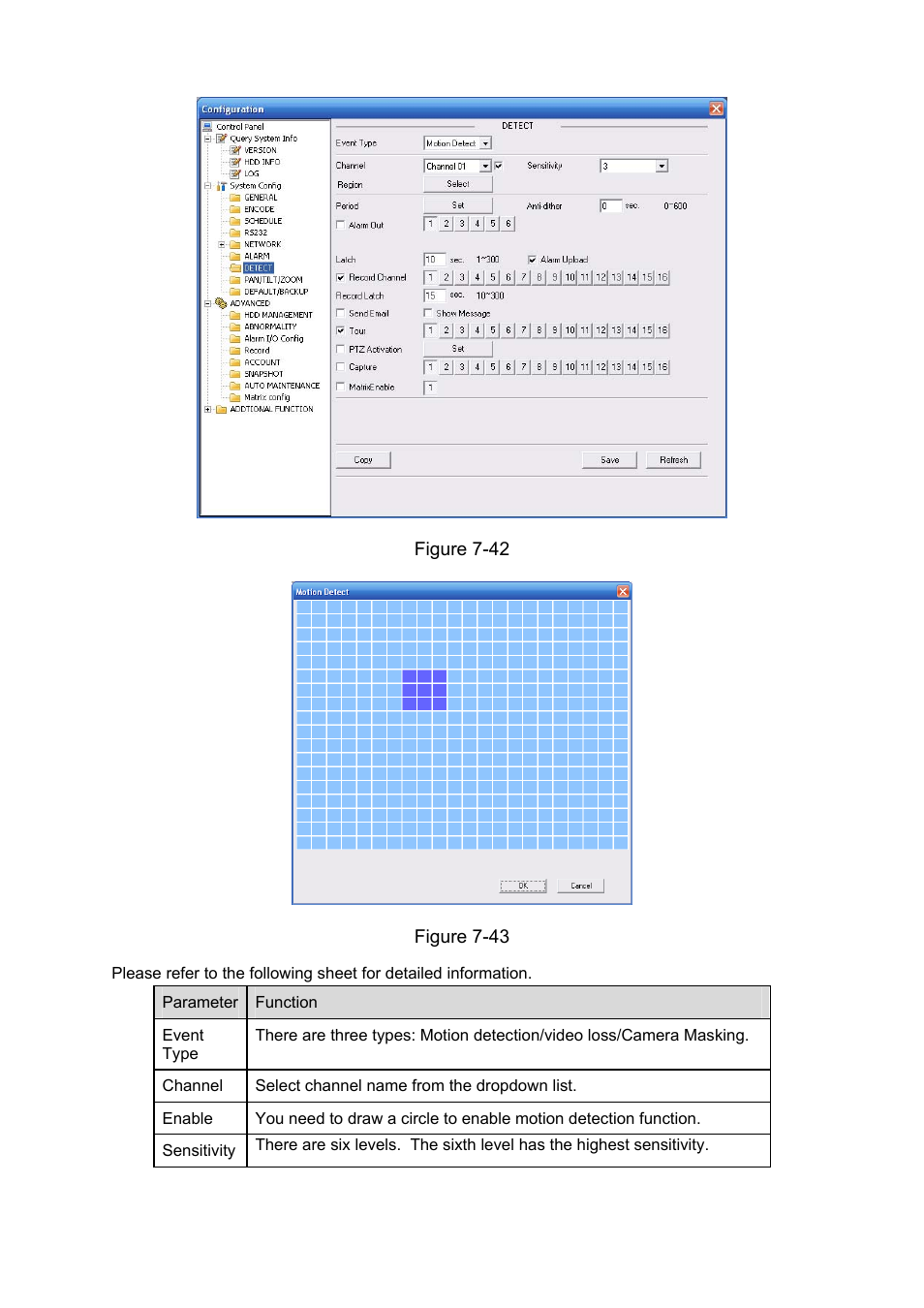 DVR systems DVRxx04LE-S(U) Series User Manual | Page 135 / 174