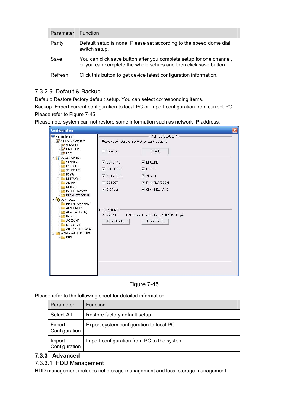 DVR systems DVRxx04LE-S(U) Series User Manual | Page 138 / 174