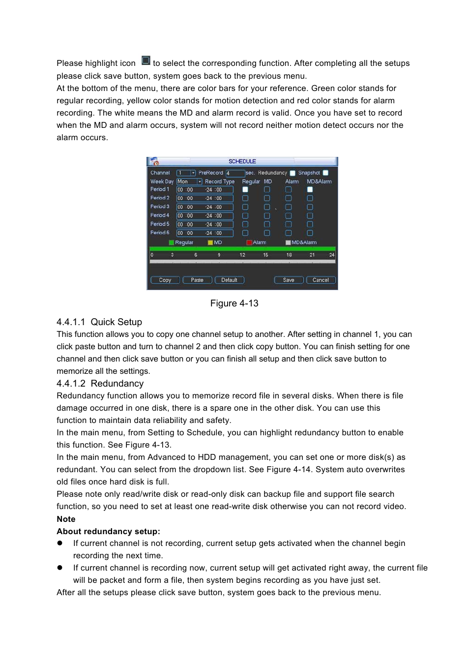 DVR systems DVRxx04LE-S(U) Series User Manual | Page 53 / 174