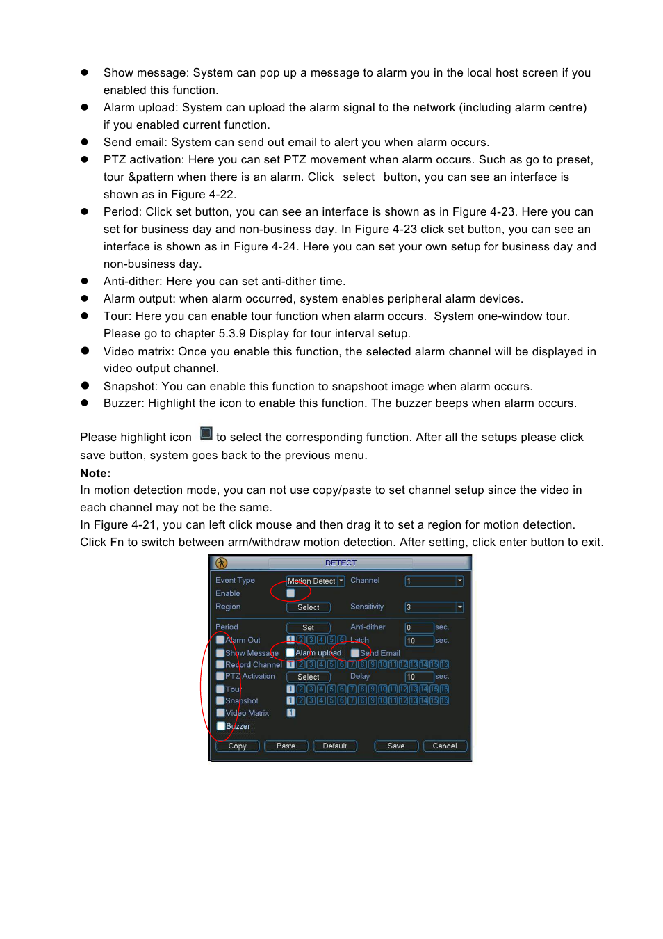 DVR systems DVRxx04LE-S(U) Series User Manual | Page 58 / 174