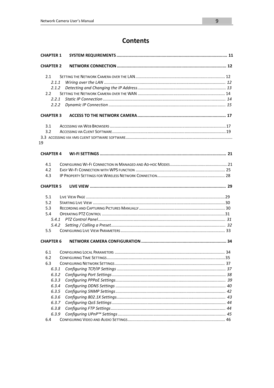 DVR systems IPC User Manual | Page 10 / 93