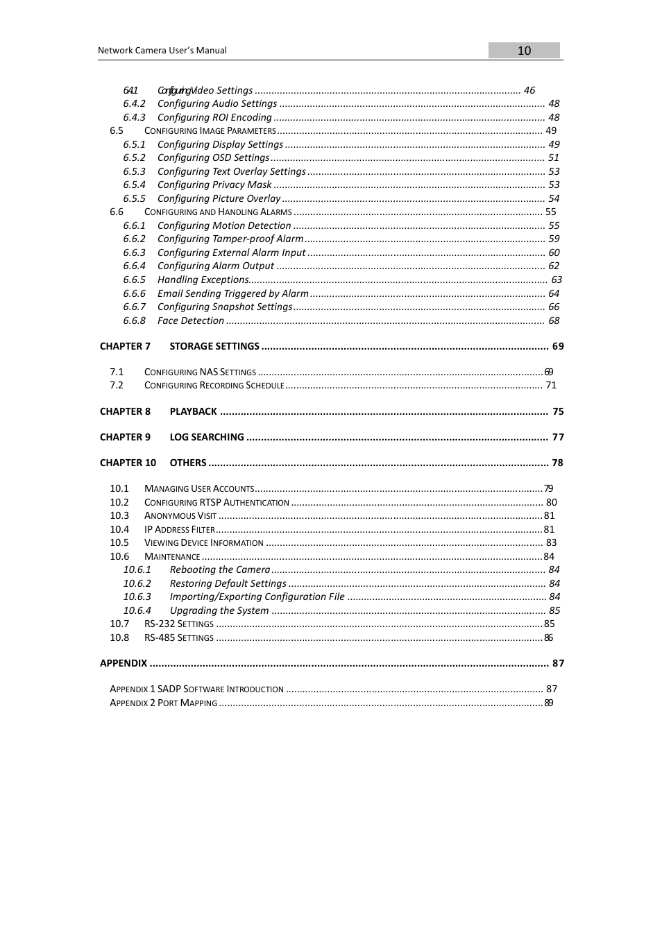 DVR systems IPC User Manual | Page 11 / 93