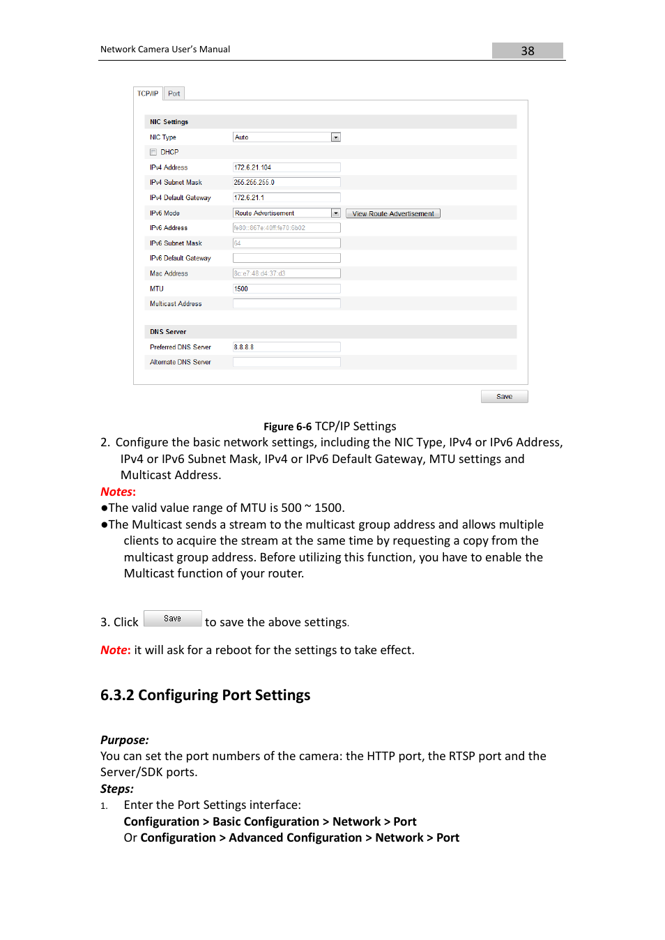 2 configuring port settings | DVR systems IPC User Manual | Page 39 / 93