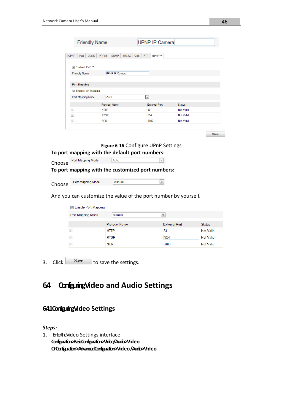4 configuring video and audio settings, 1 configuring video settings | DVR systems IPC User Manual | Page 47 / 93