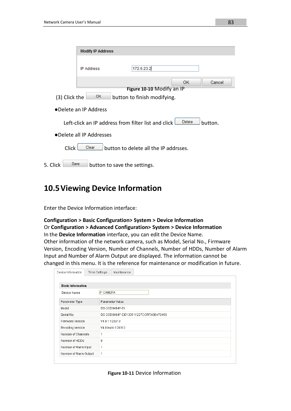 5 viewing device information | DVR systems IPC User Manual | Page 85 / 93