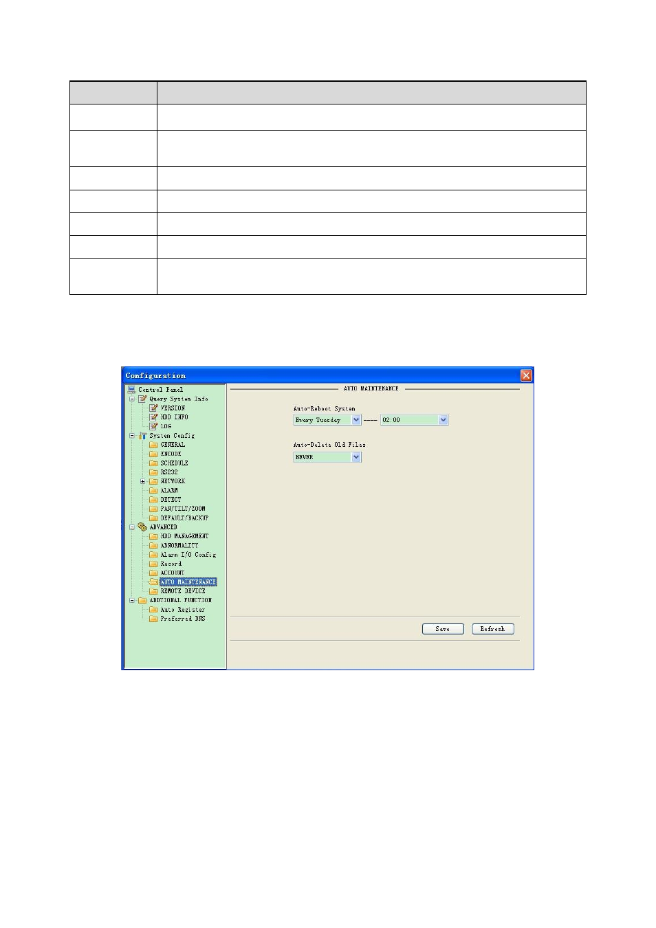 Auto maintenance | DVR systems NVR38xx Series User Manual | Page 113 / 138
