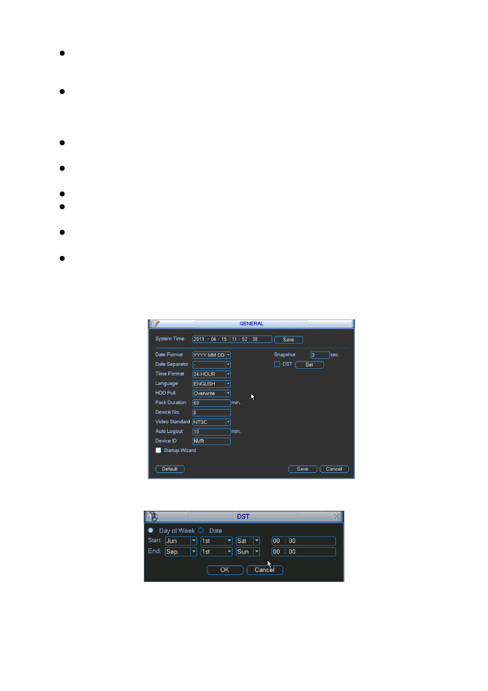 DVR systems NVR38xx Series User Manual | Page 43 / 138