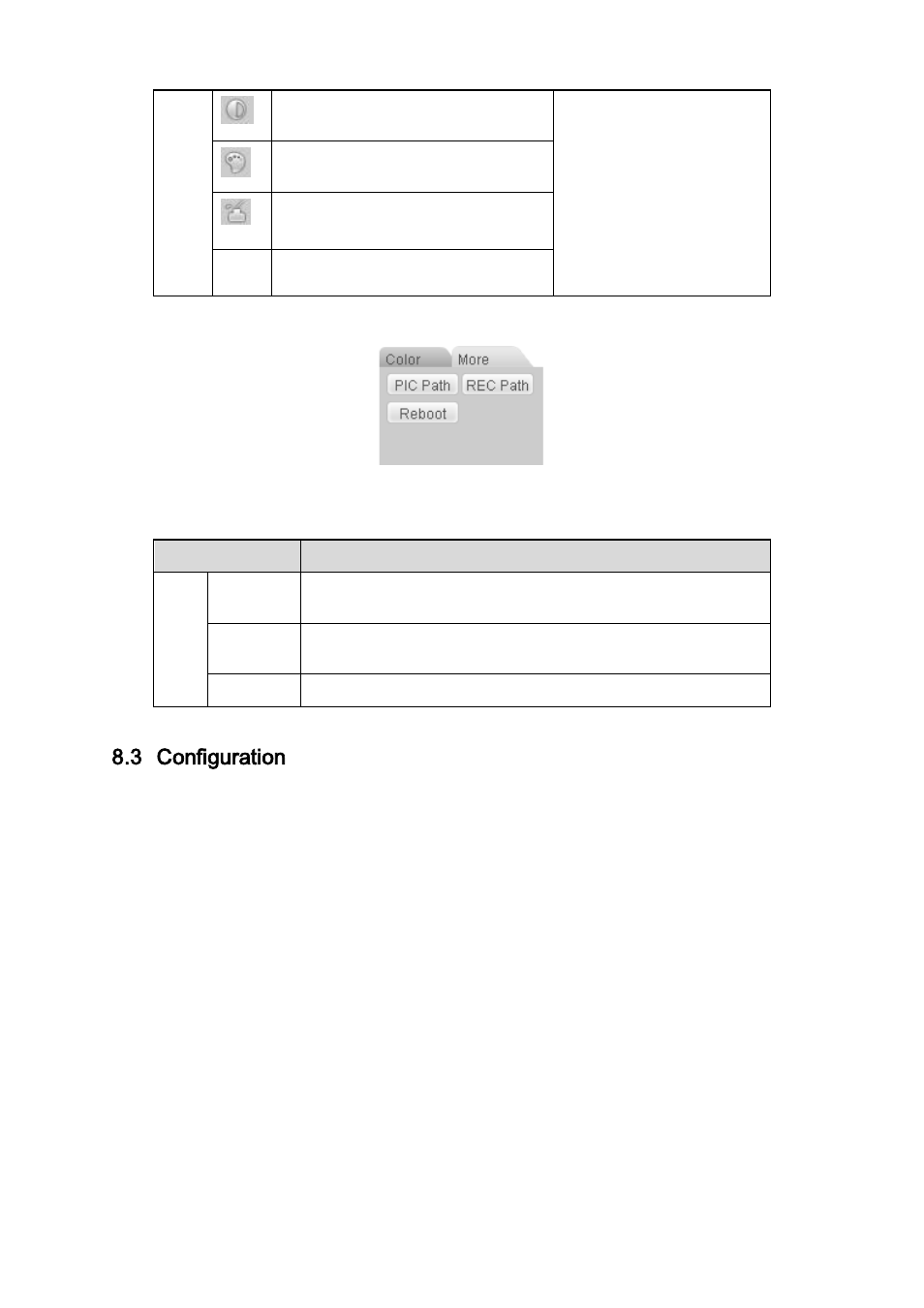Configuration, System information, Version information | 3 configuration | DVR systems NVR38xx Series User Manual | Page 86 / 138