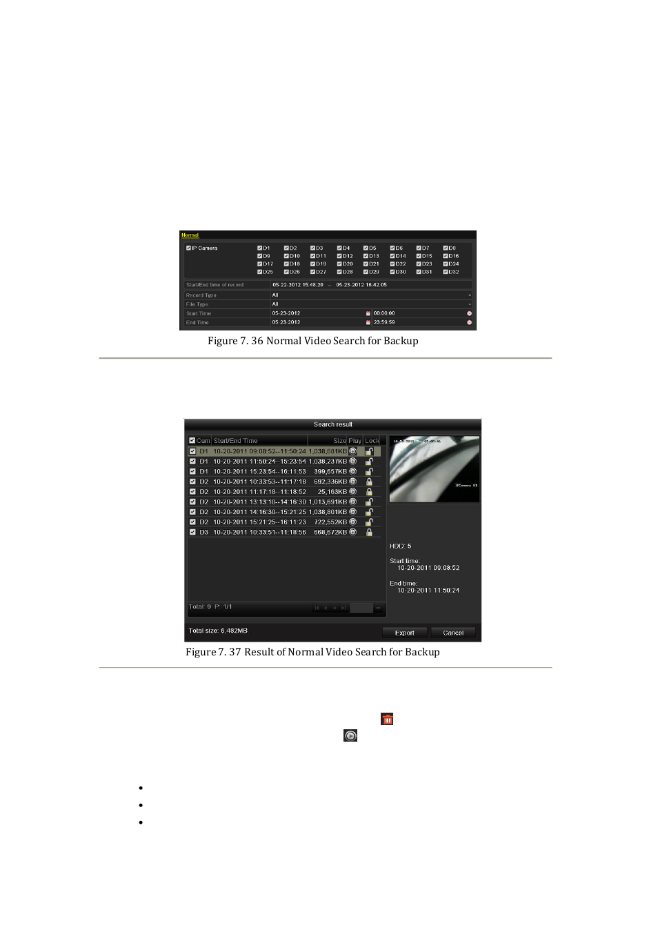 3 managing backup devices | DVR systems NVR60xx Series User Manual | Page 113 / 192