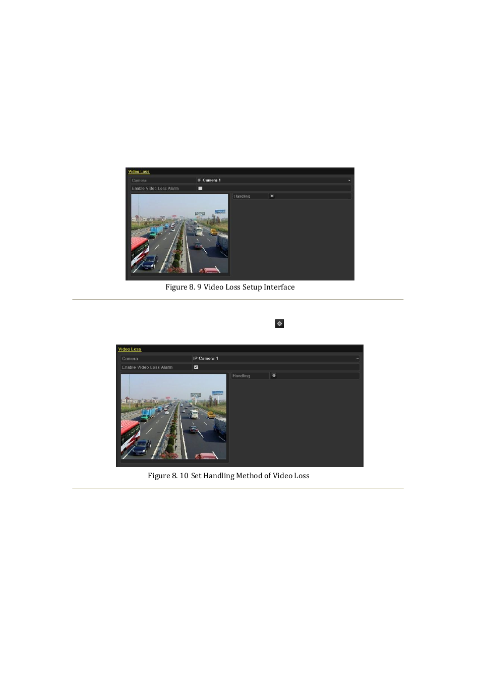 3 detecting video loss alarm | DVR systems NVR60xx Series User Manual | Page 122 / 192