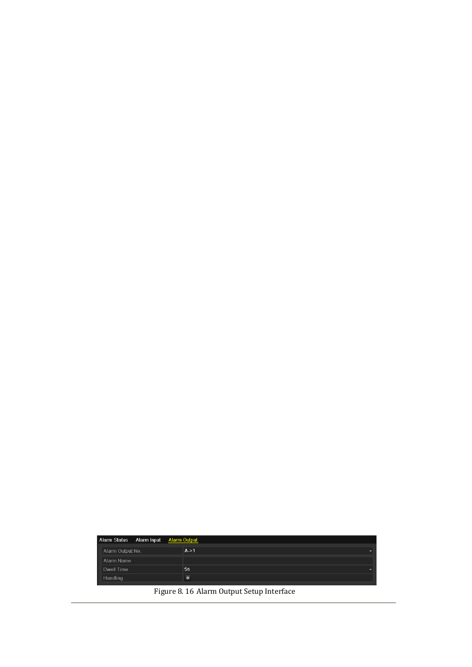 6 setting alarm response actions | DVR systems NVR60xx Series User Manual | Page 127 / 192