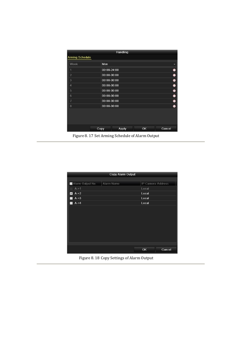 DVR systems NVR60xx Series User Manual | Page 128 / 192