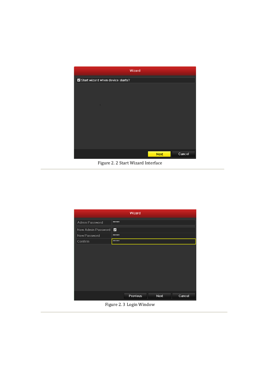 2 using the wizard for basic configuration | DVR systems NVR60xx Series User Manual | Page 29 / 192