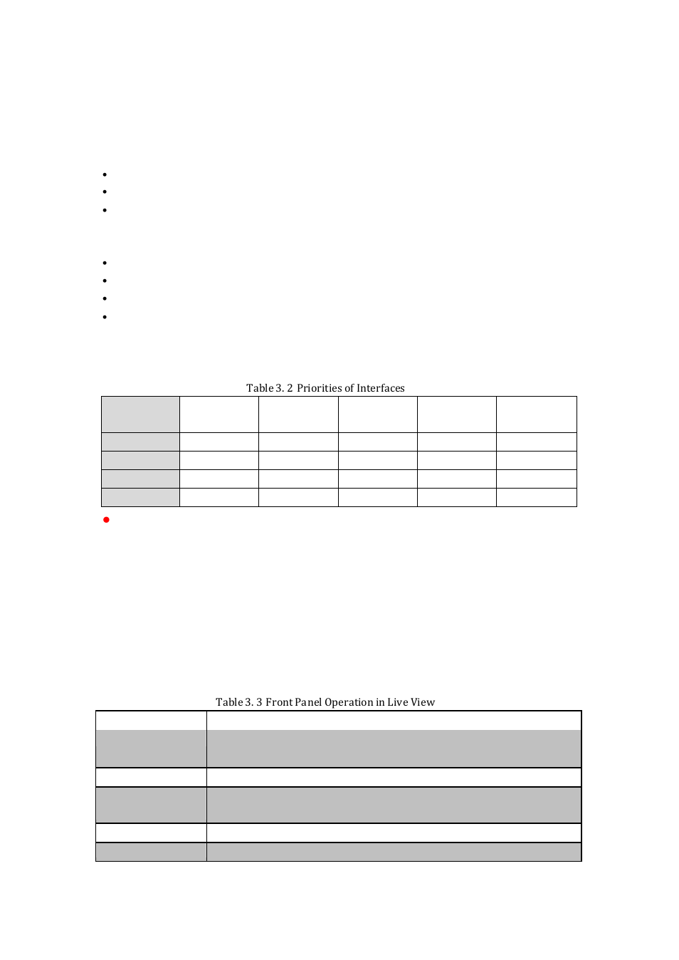 2 operations in live view mode, 1 front panel operation on live view | DVR systems NVR60xx Series User Manual | Page 40 / 192