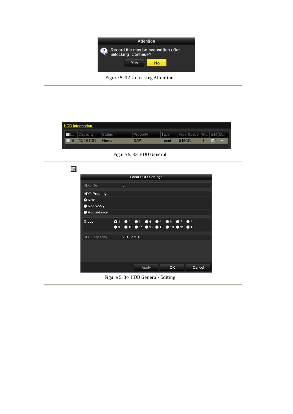 DVR systems NVR60xx Series User Manual | Page 79 / 192