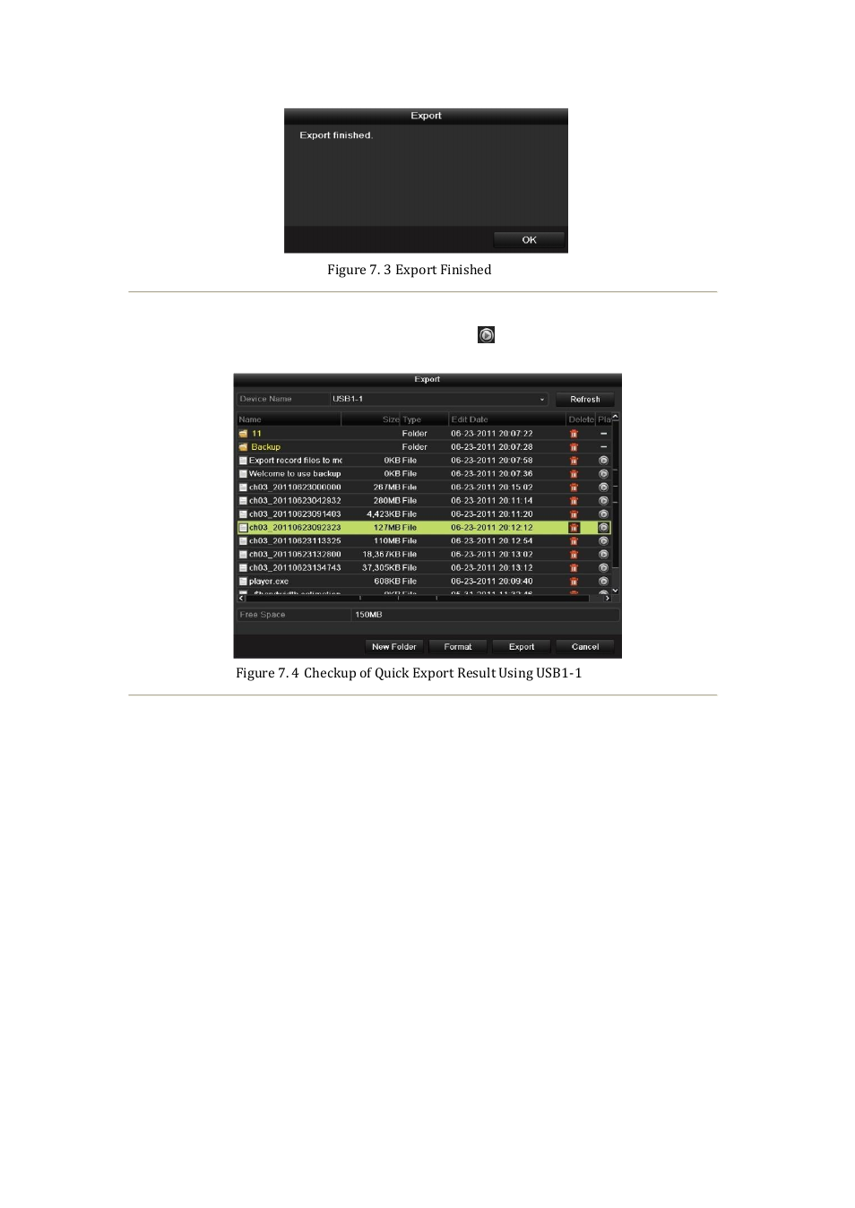 2 backing up by normal video search | DVR systems NVR60xx Series User Manual | Page 99 / 192