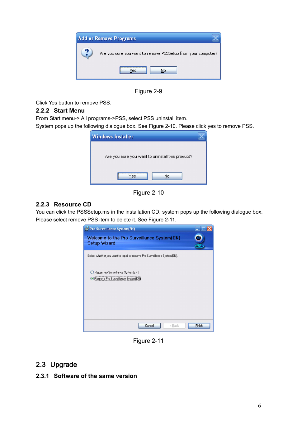 3 upgrade | DVR systems PSS ENG User Manual | Page 12 / 112