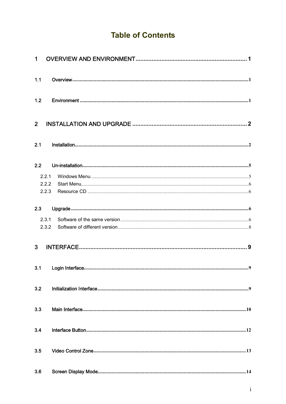 DVR systems PSS ENG User Manual | Page 2 / 112