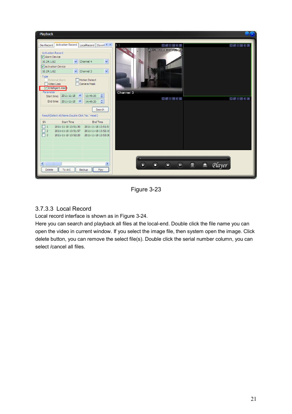 DVR systems PSS ENG User Manual | Page 27 / 112