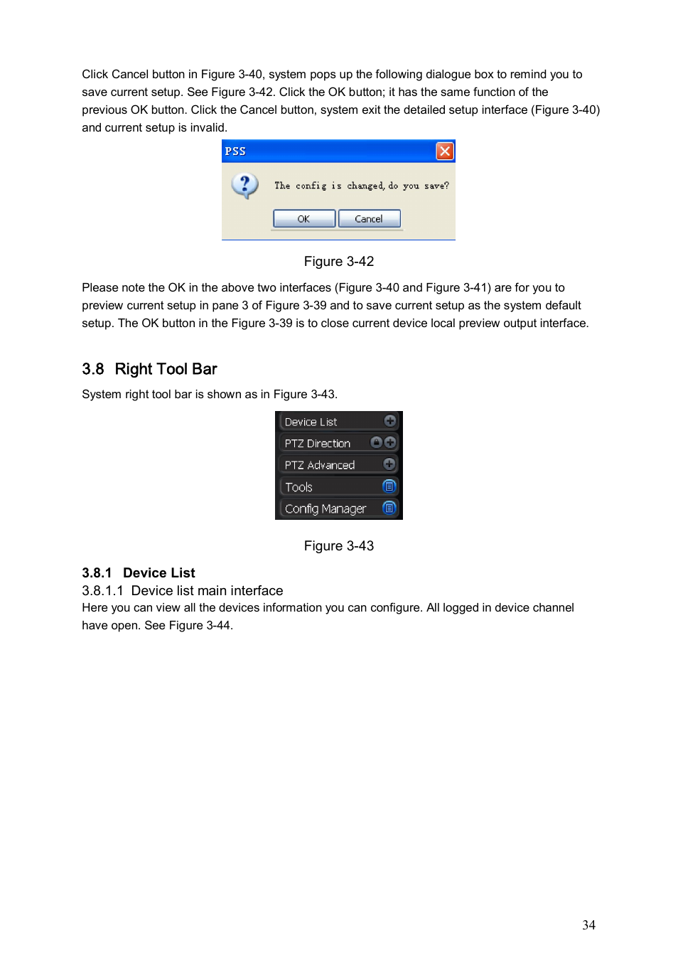 8 right tool bar | DVR systems PSS ENG User Manual | Page 40 / 112