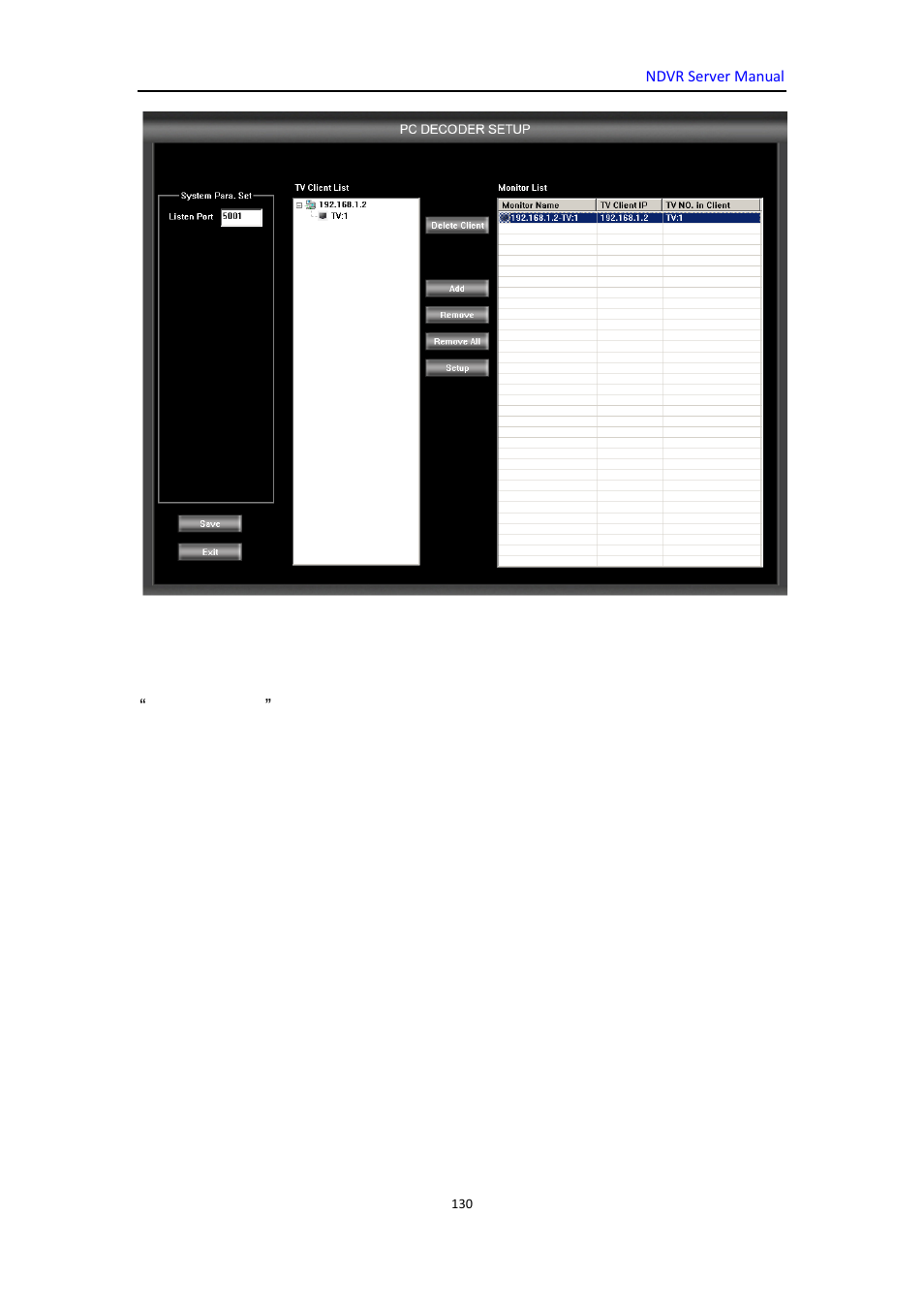 DVR systems WatchNET Software User Manual | Page 130 / 139