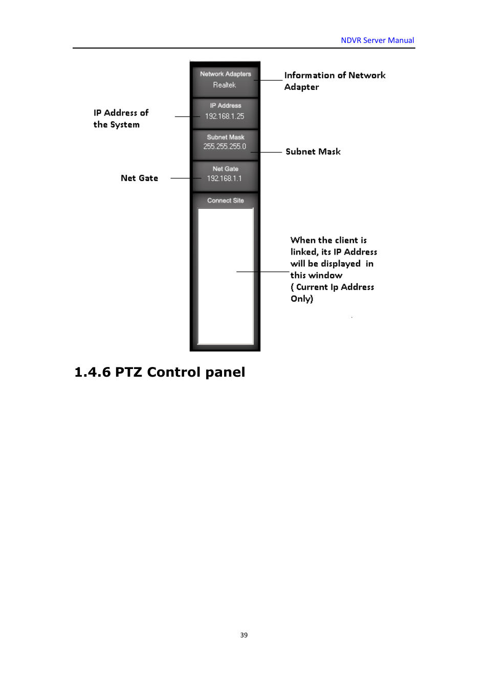 6 ptz control panel | DVR systems WatchNET Software User Manual | Page 39 / 139