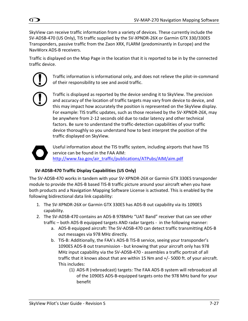 Dynon Avionics SkyView Pilots Users Guide User Manual | Page 117 / 239