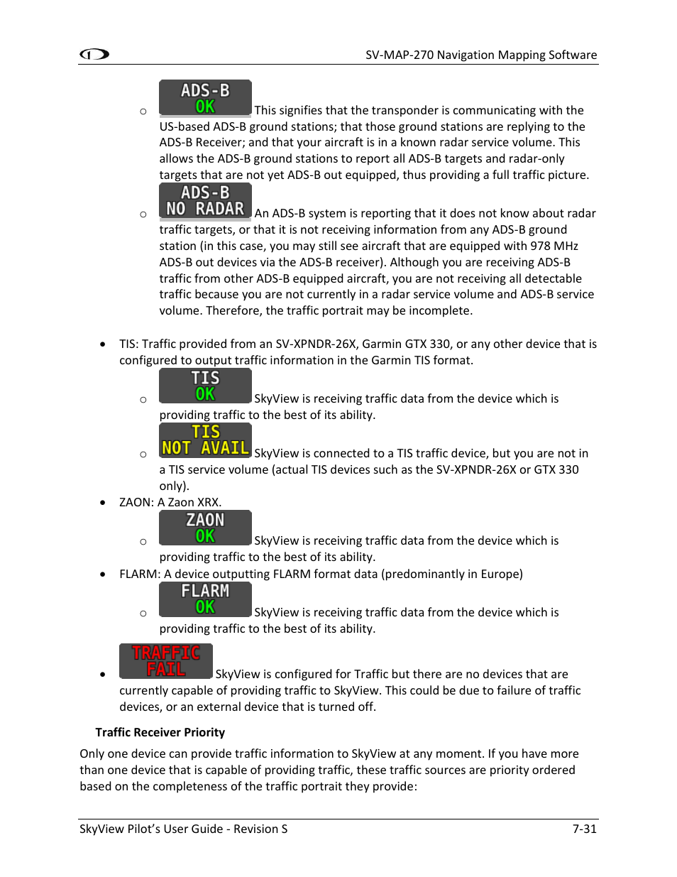 Dynon Avionics SkyView Pilots Users Guide User Manual | Page 121 / 239