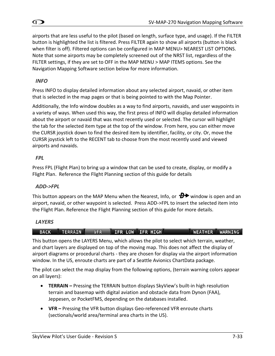 Dynon Avionics SkyView Pilots Users Guide User Manual | Page 123 / 239