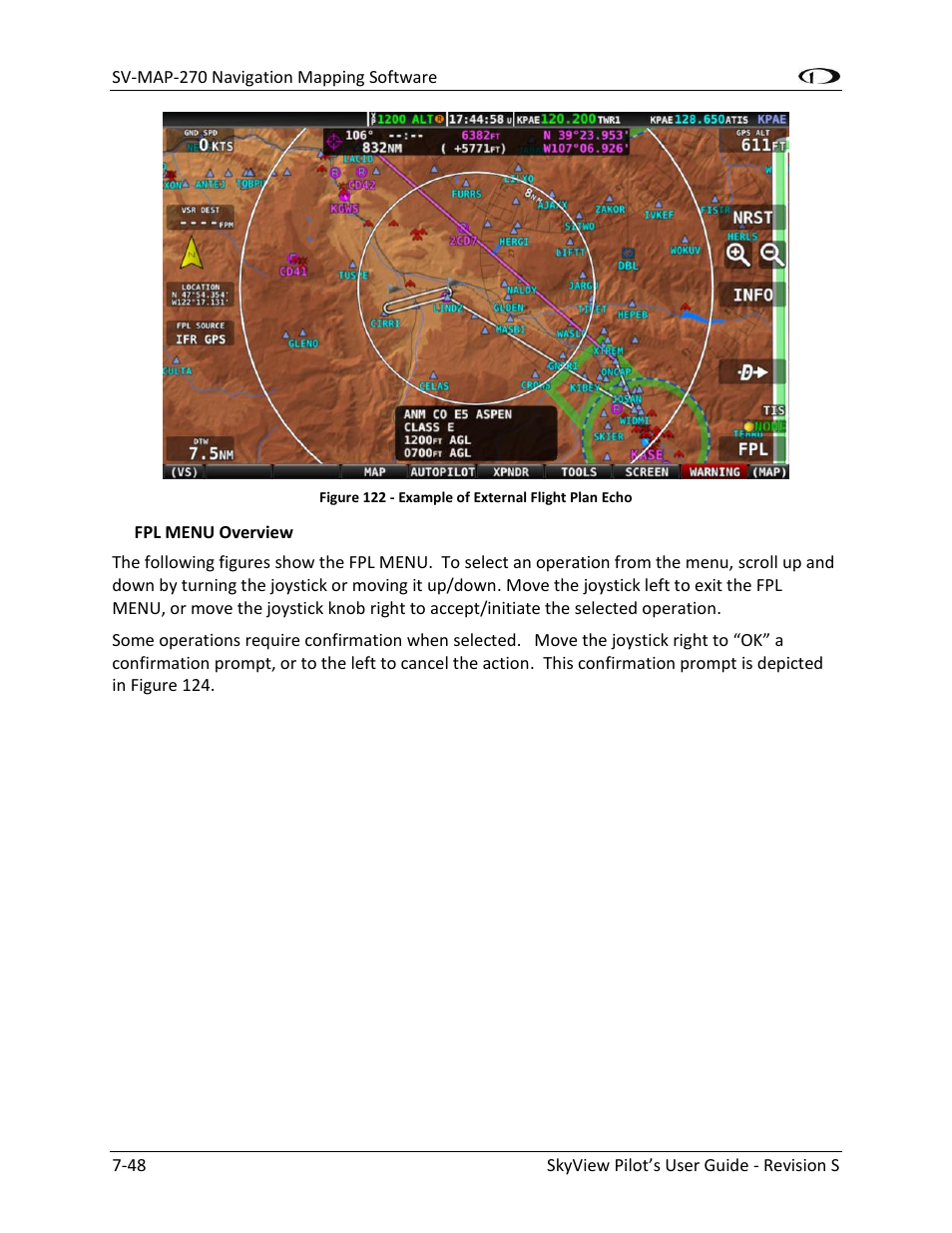 Dynon Avionics SkyView Pilots Users Guide User Manual | Page 138 / 239