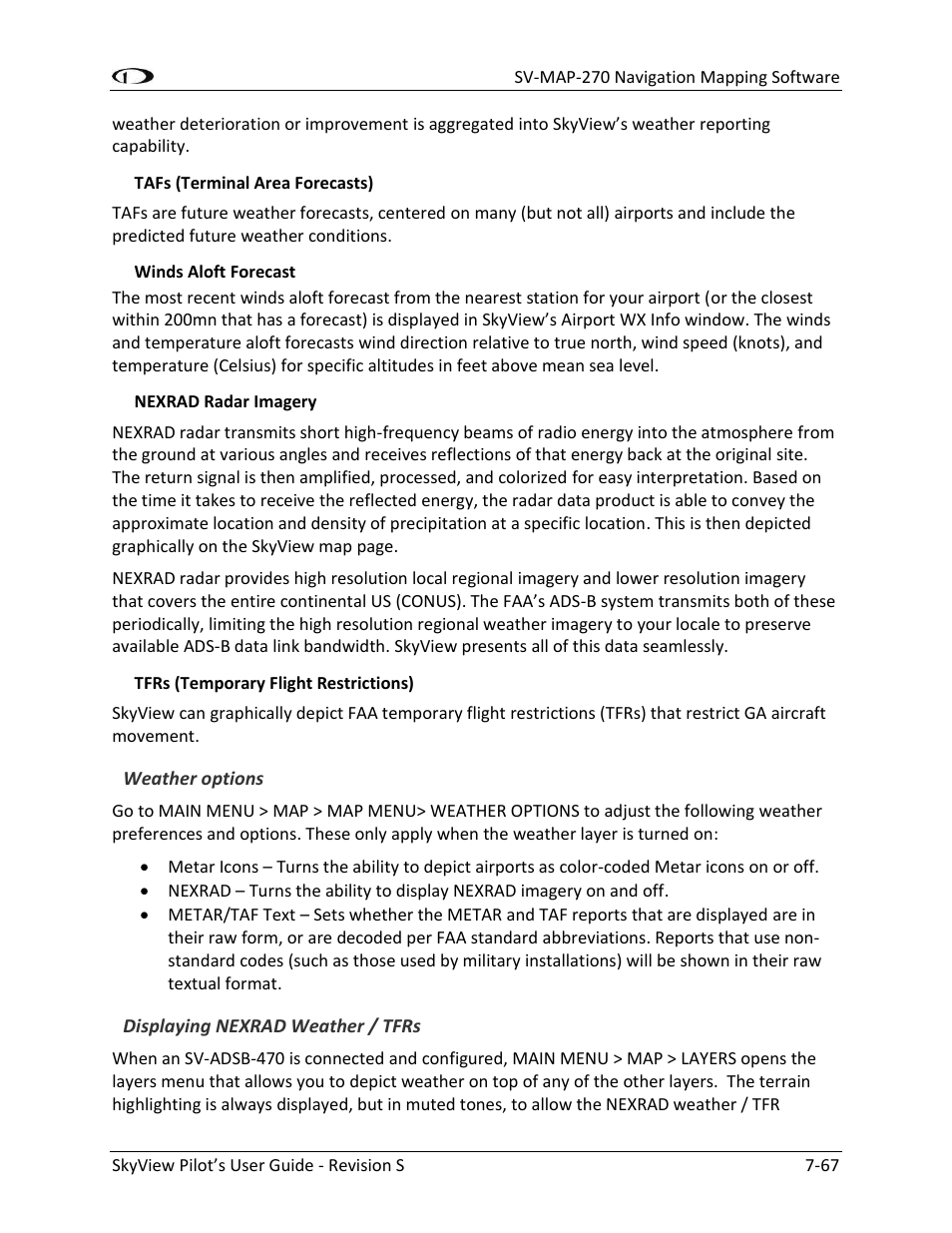 Dynon Avionics SkyView Pilots Users Guide User Manual | Page 157 / 239