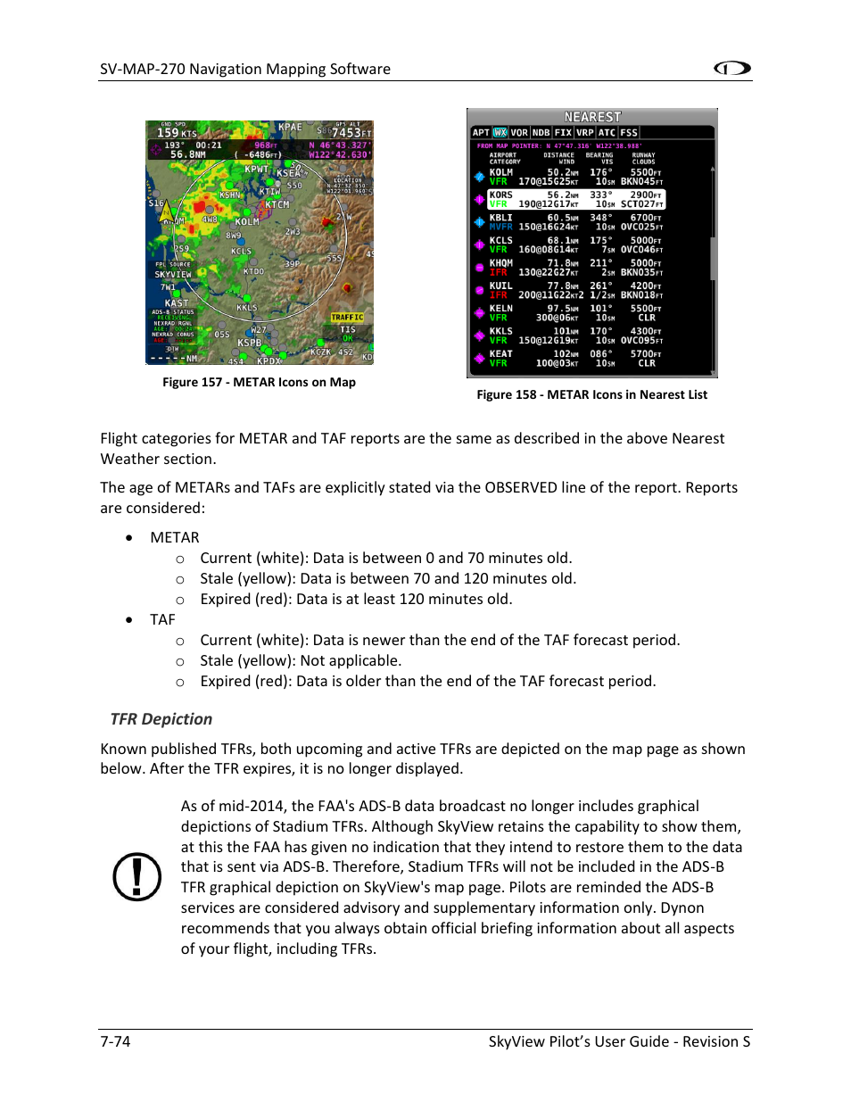 Dynon Avionics SkyView Pilots Users Guide User Manual | Page 164 / 239