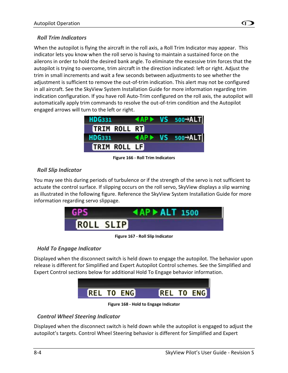 Dynon Avionics SkyView Pilots Users Guide User Manual | Page 170 / 239