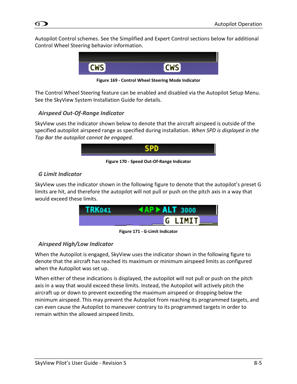 Dynon Avionics SkyView Pilots Users Guide User Manual | Page 171 / 239