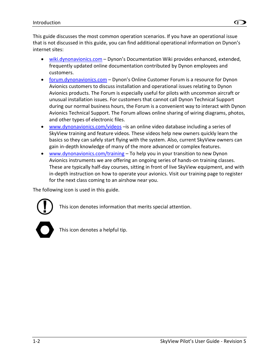 Dynon Avionics SkyView Pilots Users Guide User Manual | Page 20 / 239