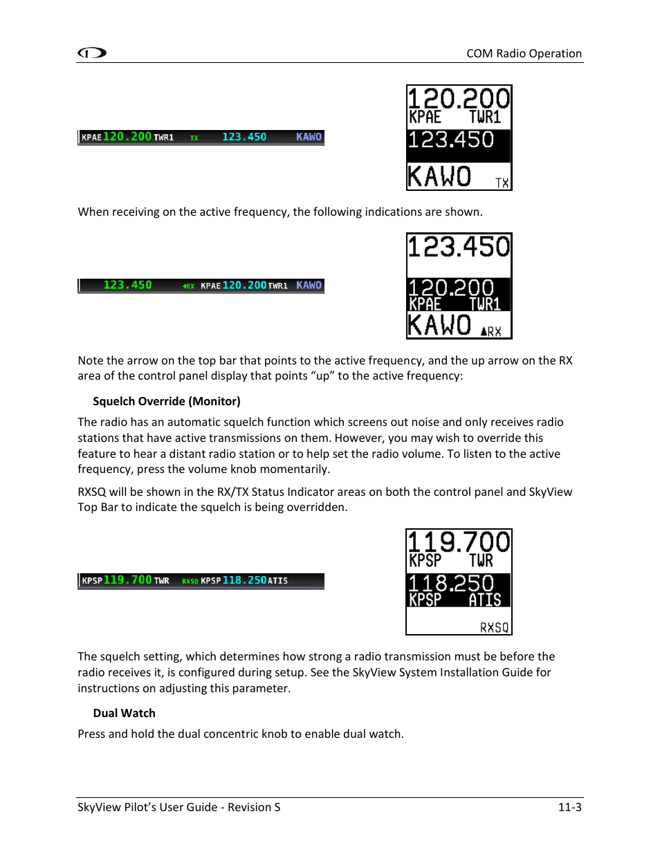 Dynon Avionics SkyView Pilots Users Guide User Manual | Page 205 / 239