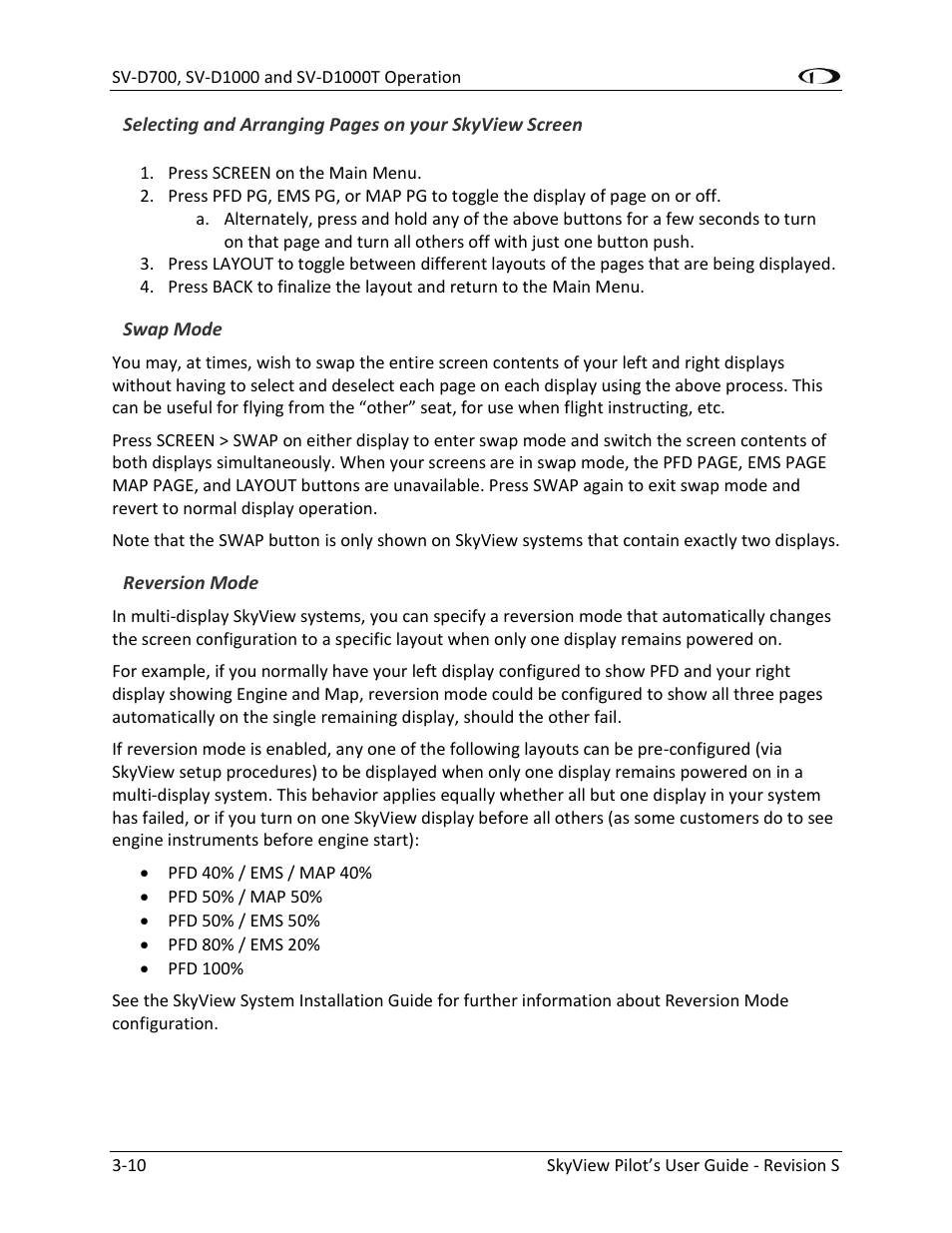 Dynon Avionics SkyView Pilots Users Guide User Manual | Page 36 / 239