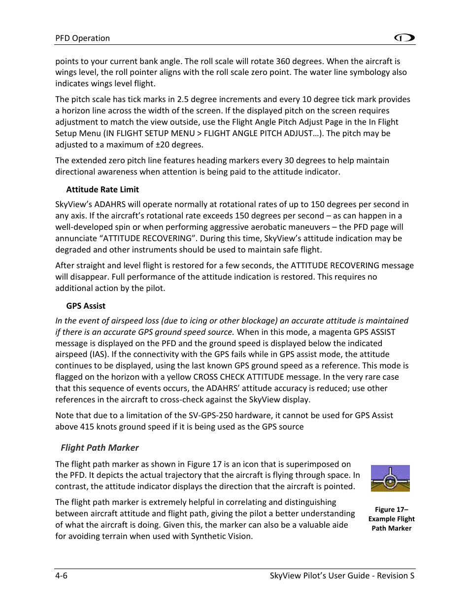 Dynon Avionics SkyView Pilots Users Guide User Manual | Page 44 / 239