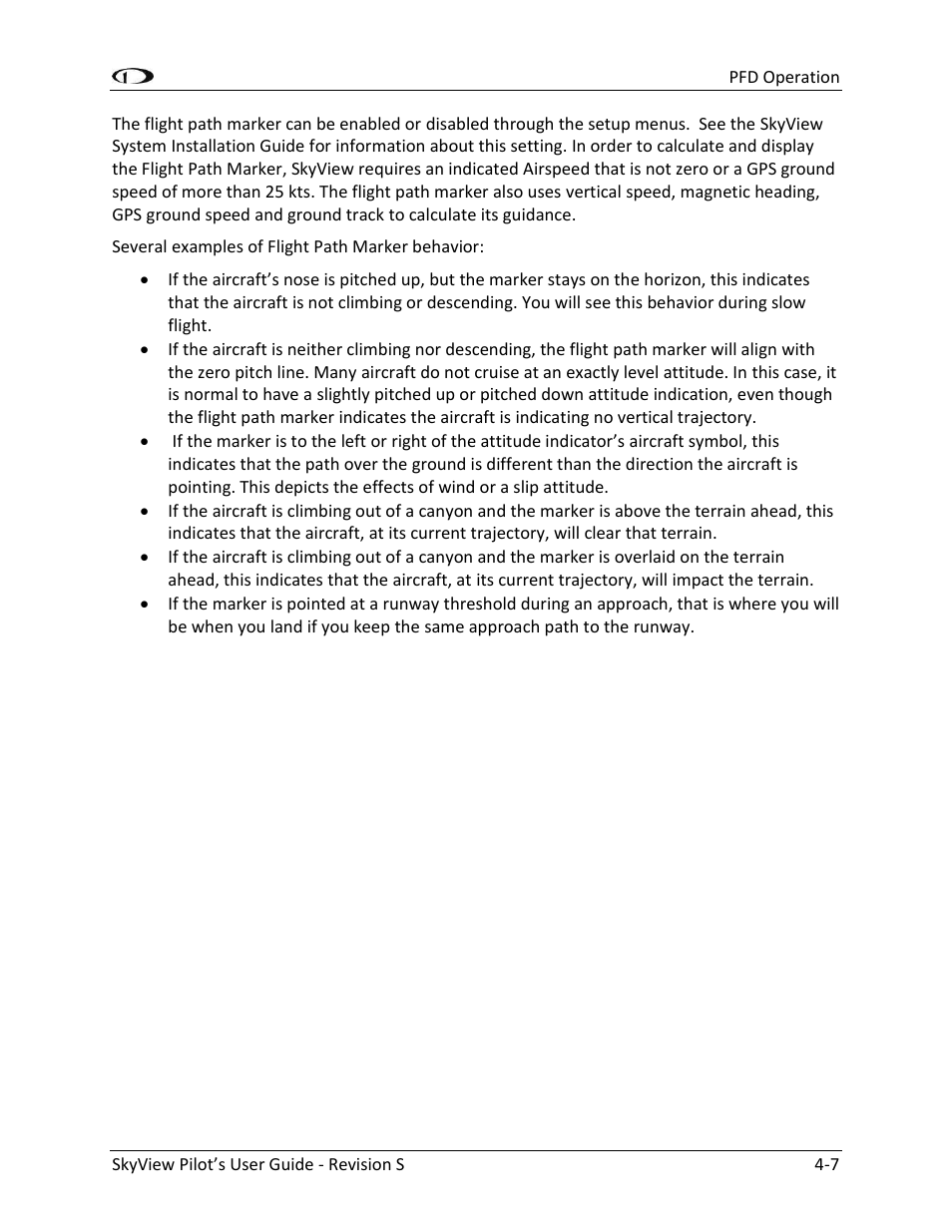 Dynon Avionics SkyView Pilots Users Guide User Manual | Page 45 / 239