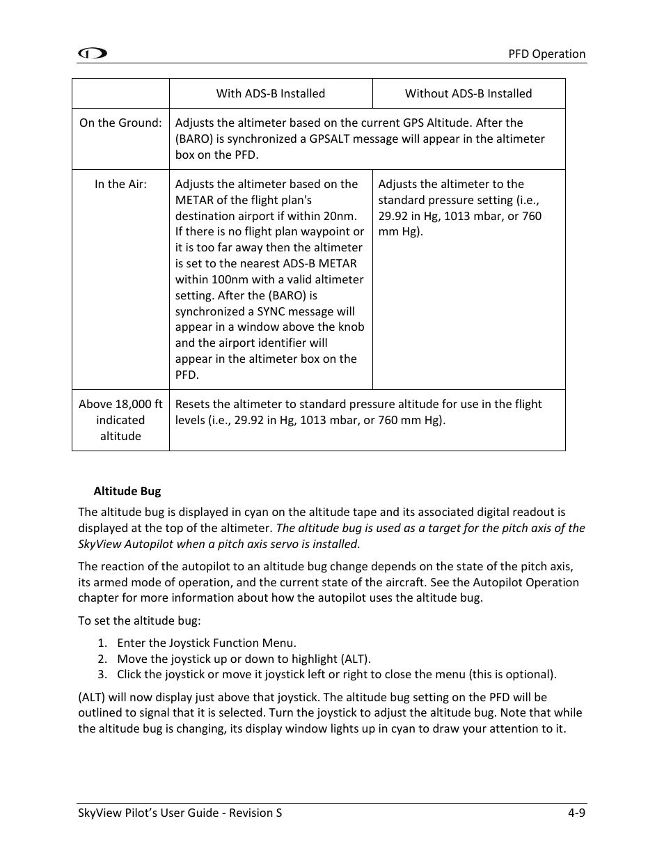 Dynon Avionics SkyView Pilots Users Guide User Manual | Page 47 / 239