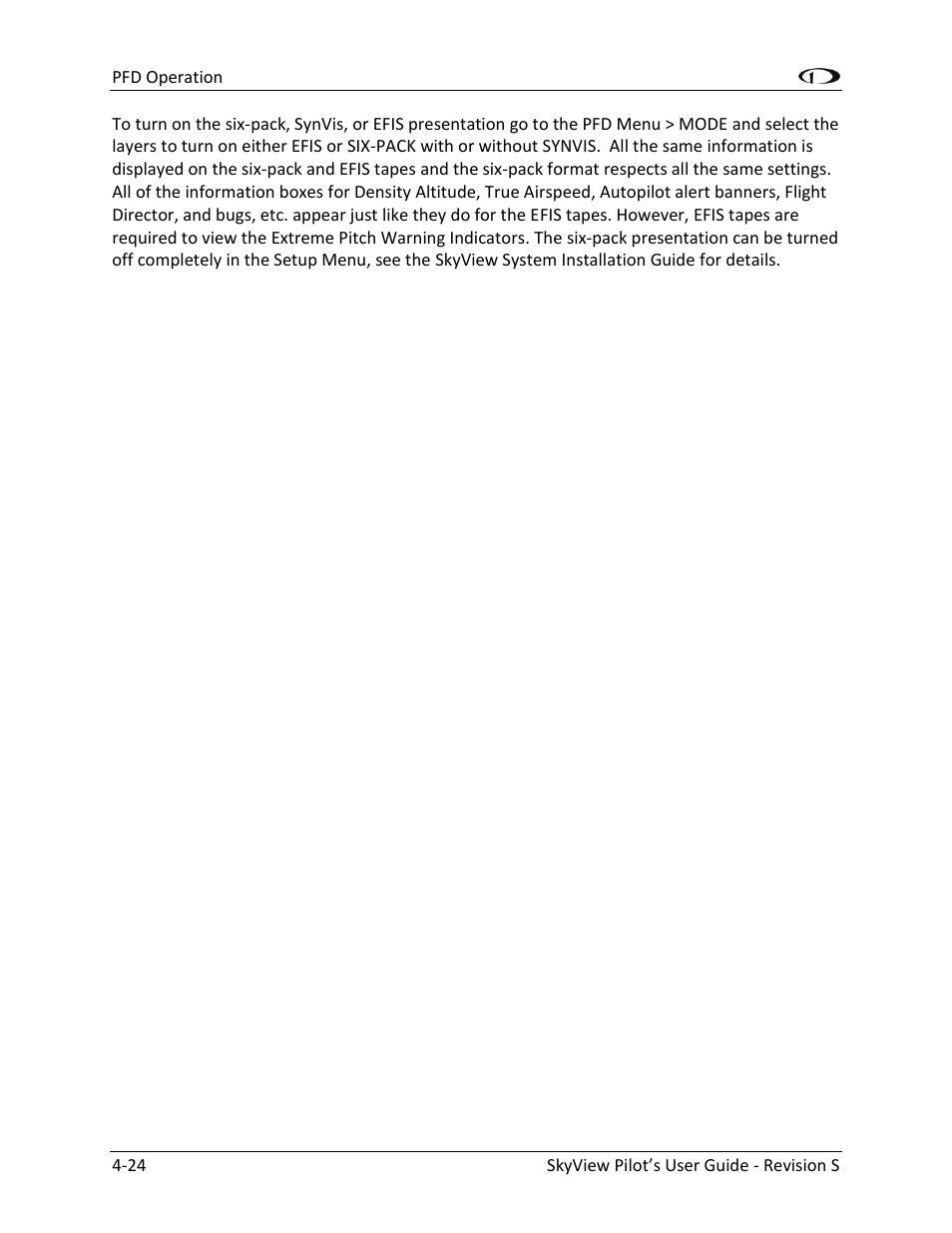 Dynon Avionics SkyView Pilots Users Guide User Manual | Page 62 / 239