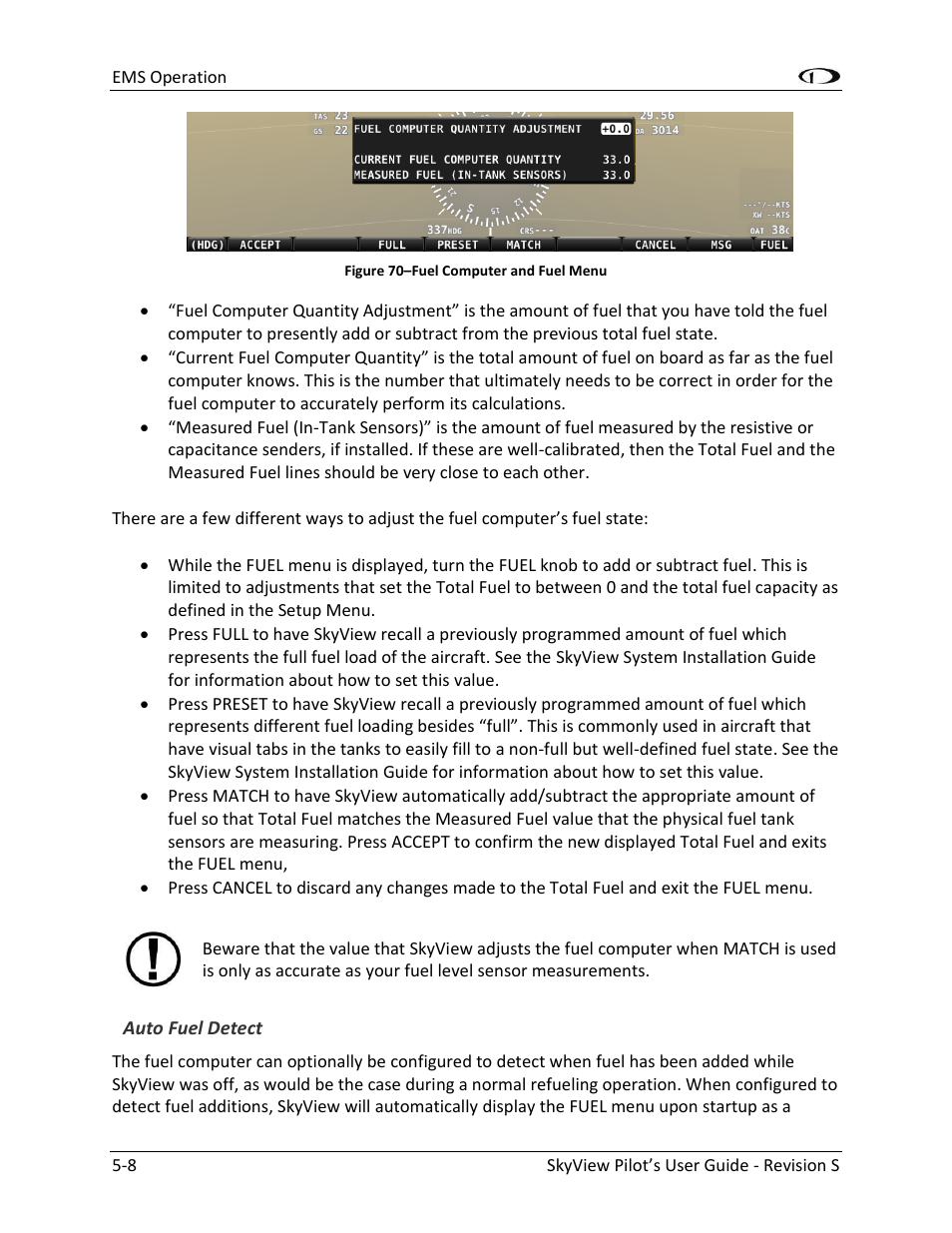 Dynon Avionics SkyView Pilots Users Guide User Manual | Page 78 / 239