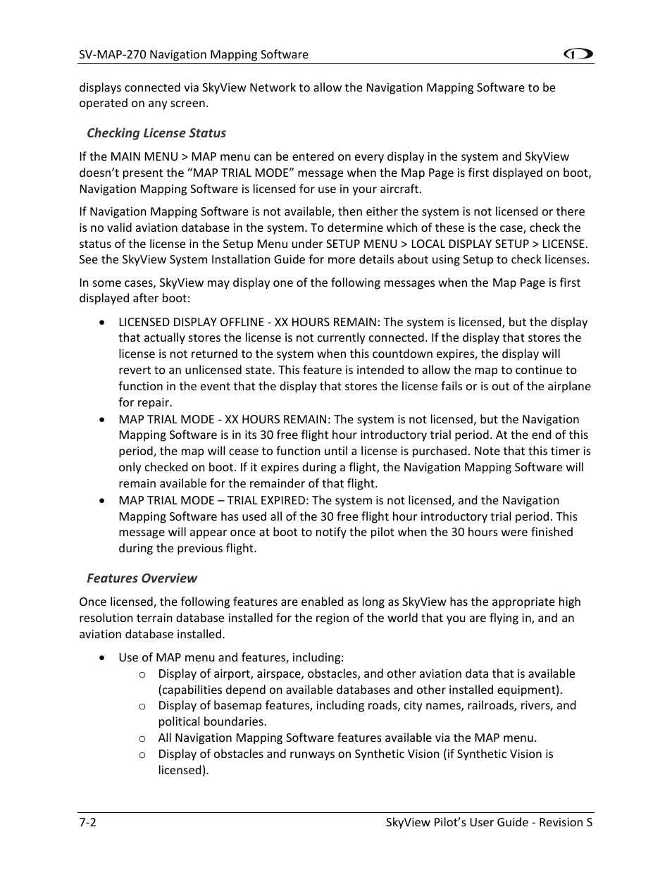 Dynon Avionics SkyView Pilots Users Guide User Manual | Page 92 / 239