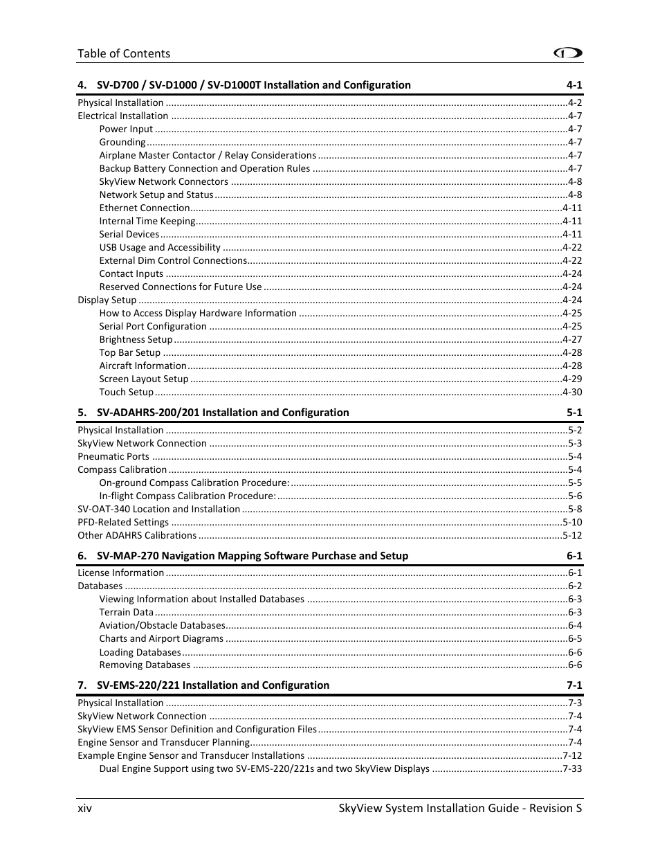 Dynon Avionics SkyView System Installation Guide User Manual | Page 14 / 401