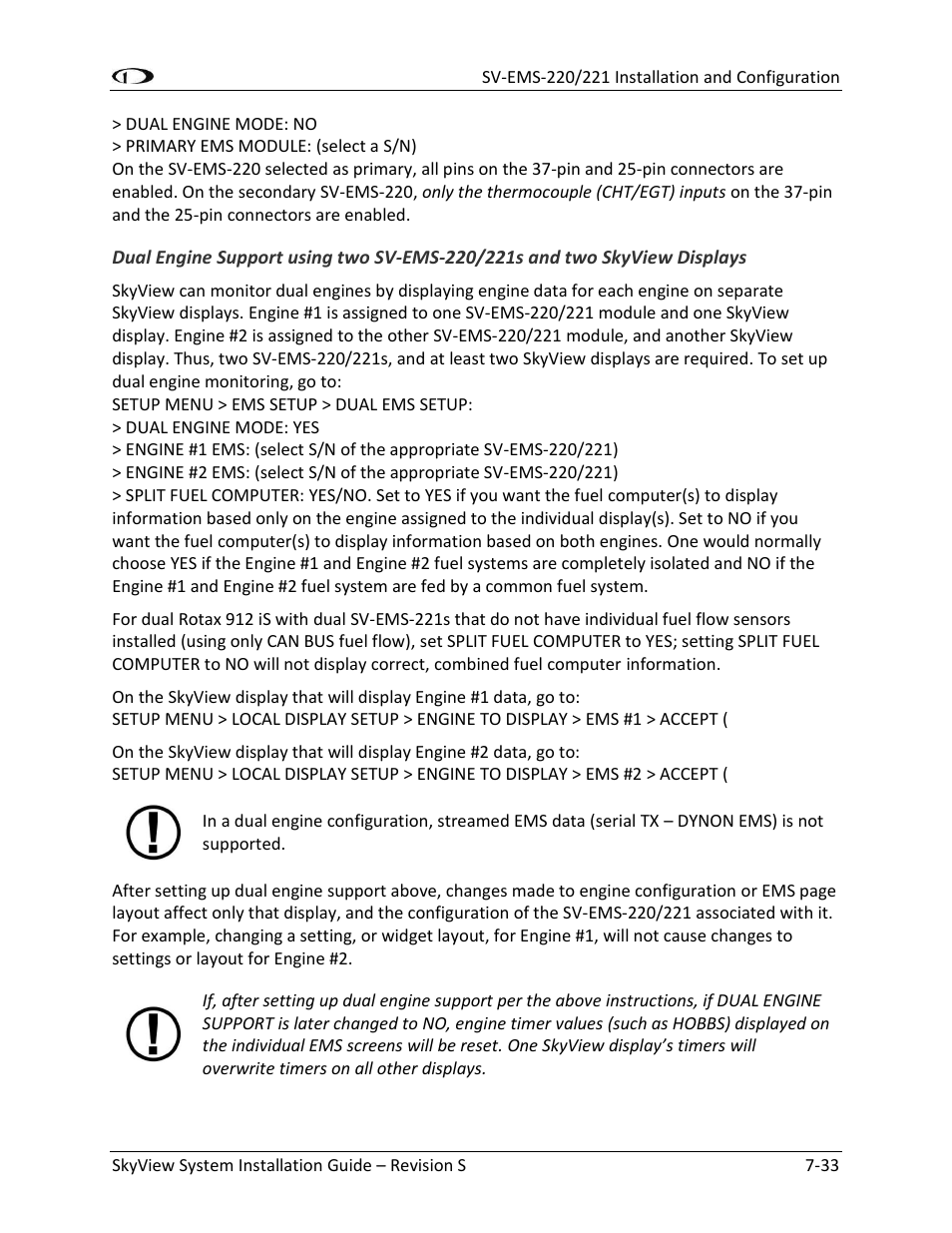 Dynon Avionics SkyView System Installation Guide User Manual | Page 145 / 401