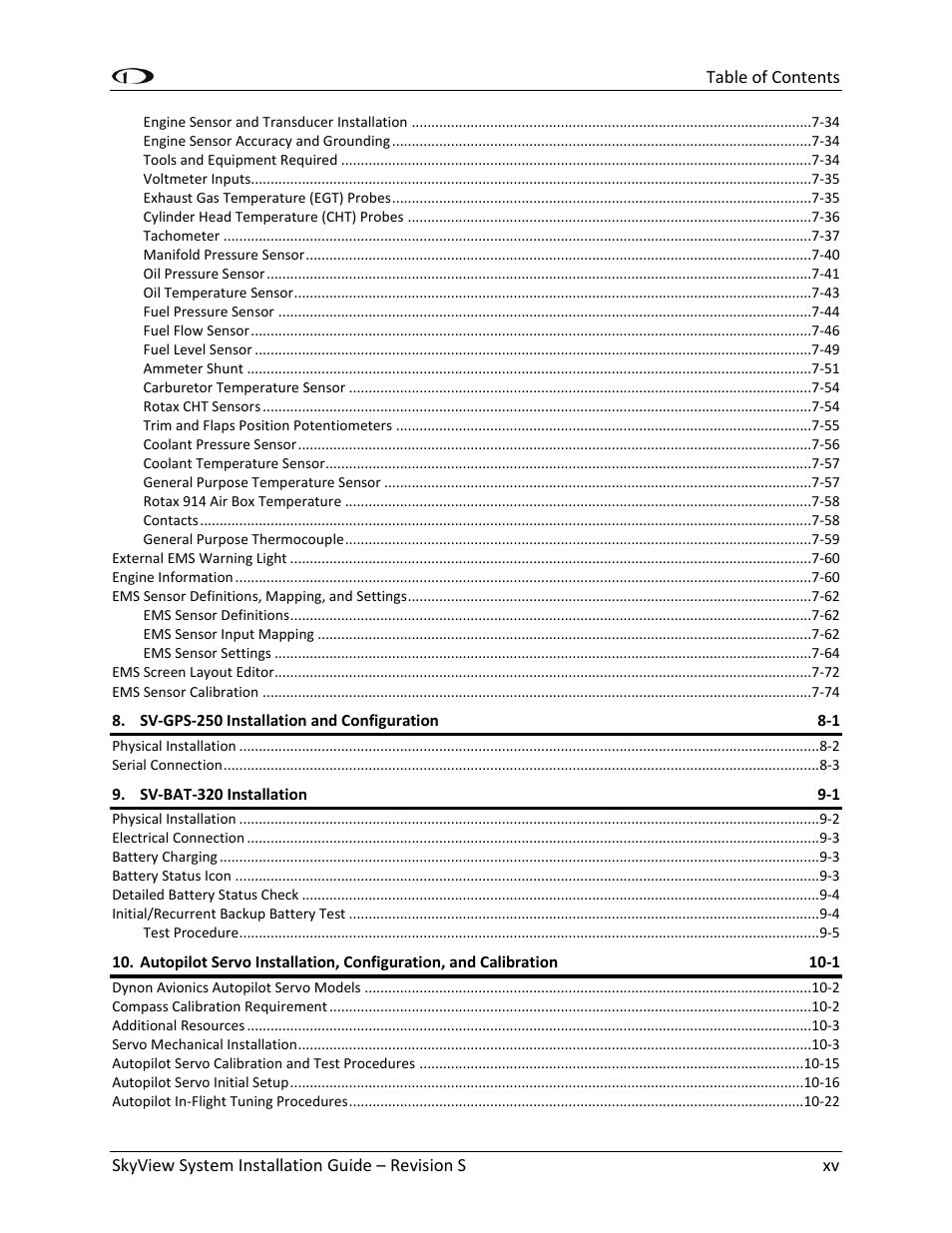 Dynon Avionics SkyView System Installation Guide User Manual | Page 15 / 401