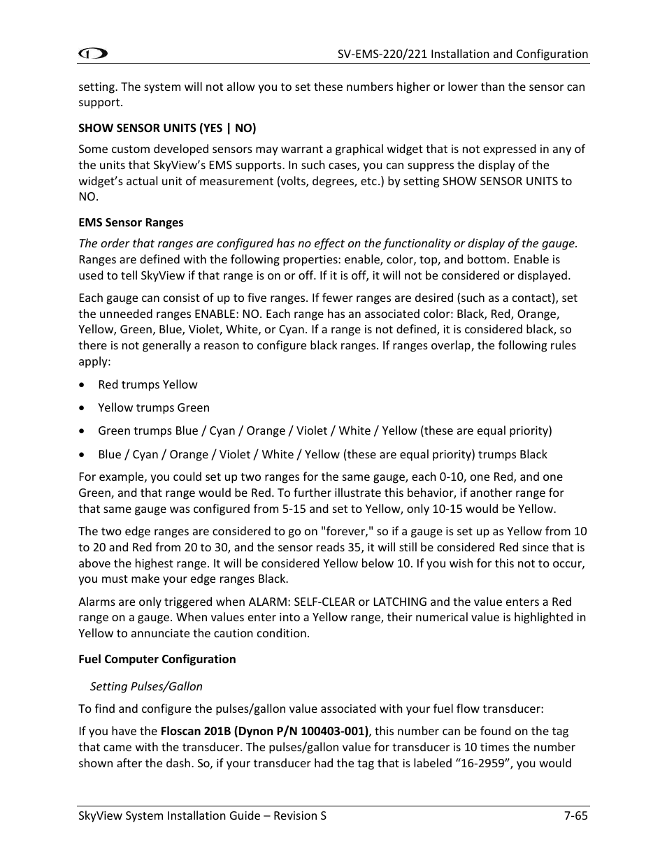 Dynon Avionics SkyView System Installation Guide User Manual | Page 177 / 401